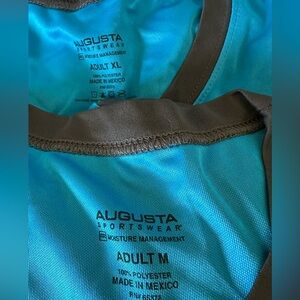 5 new without tags variety of colors & sizes Augusta brand sportswear shirts